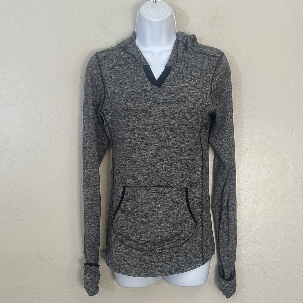 Nike Women's Heather Gray Hoodie